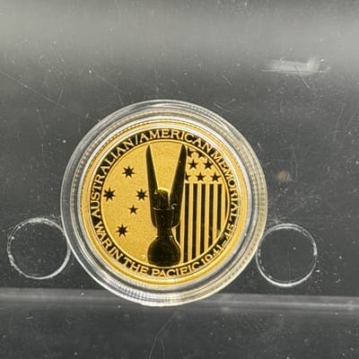 2013 Australian 1/10 oz War in the Pacific Gold 
