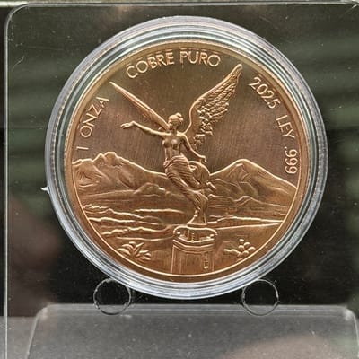 2025 Mexico LIBERTAD TRIBUTE – 1oz Copper 