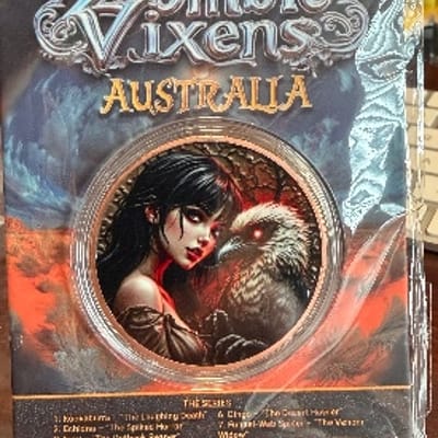 Zombie Vixens Australia 1 oz Colorized Copper Coin