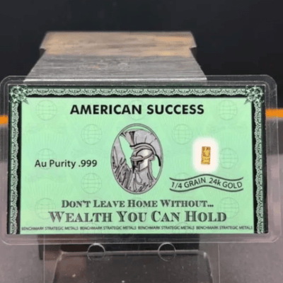 American Success 1/4 Grain Gold 24k  AUC