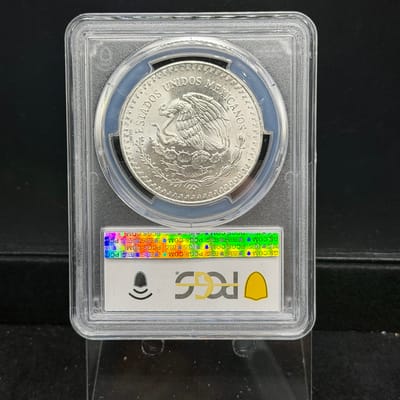 1987 Mexico Silver Libertad 1 oz PCGS MS67 - additional view