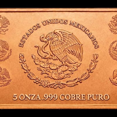 YEAR OF THE HORSE Año del Caballito 5 Oz Copper - additional view