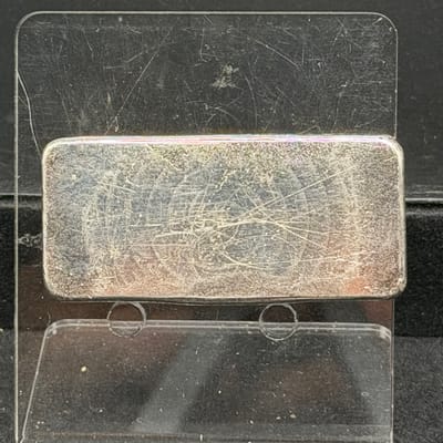 Scottsdale 100g .999 Fine Silver Cast Bar - additional view
