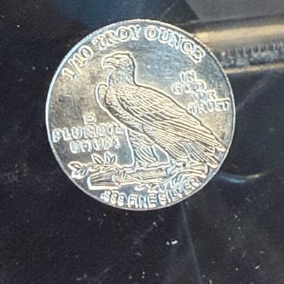 Silver 1/10oz: Incruse Indian Head / Eagle