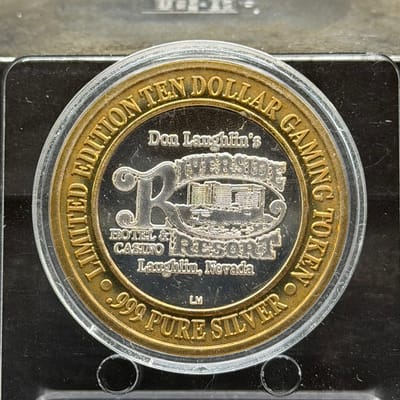 Casino Silver Strike 0.6oz ~ Riverside Resort - additional view