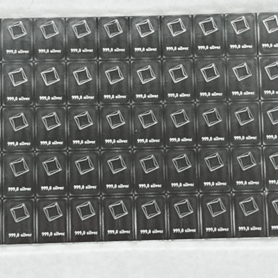 VALCAMBI SILVER COMBIBAR 50 X 1G AUC
