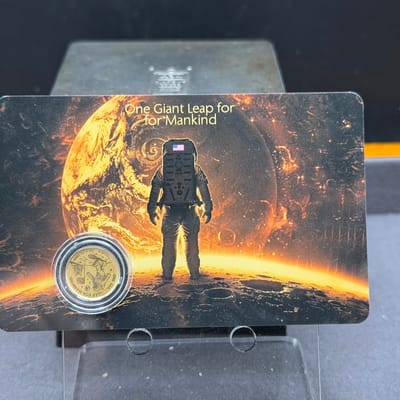One giant leap for mankind Gold 1/1000 oz