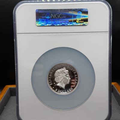 2013 P Australia $8 Koala High Relief PF70 - additional view