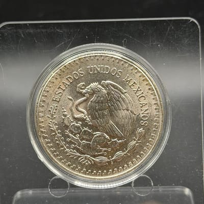 1985 Libertad 9999 1 oz Silver Coin - Mexican Mint - additional view