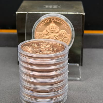 VINTAGE HORROR MOVIE Series .999 Copper x 9oz - additional view