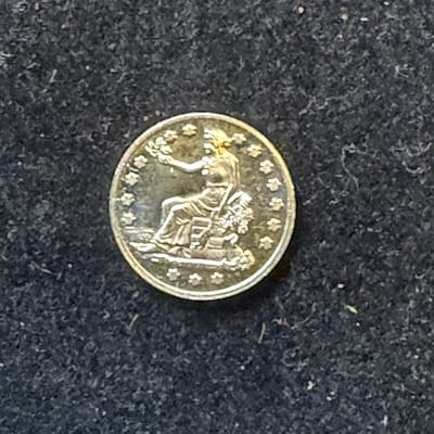 Seated Liberty 1g Silver Round