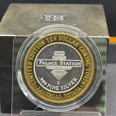 Casino Silver Strike 0.6oz ~ James Dean Palace Cas - additional view