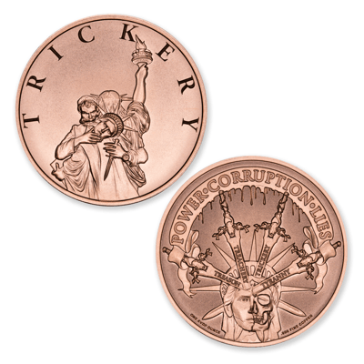 The Four Horseman of Corruption Copper 1oz x 4oz
