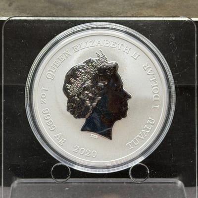 Venom 1 oz Silver Coin Marvel Series In Capsule  - additional view