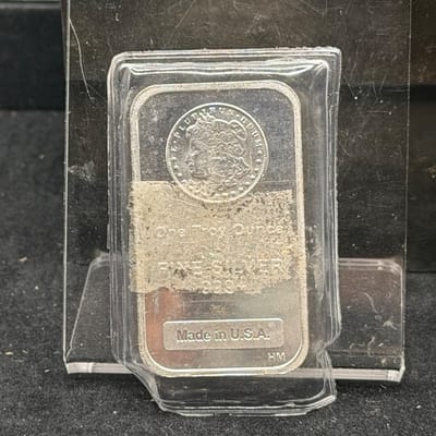 NEAR SPOT Silver 1oz HM Morgan Bar