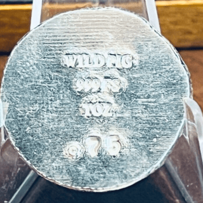 Wild Pig Pours ~  Skull 0.75oz Round - additional view