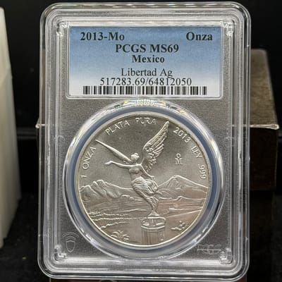 2013 Libertad 1oz PCGS MS69