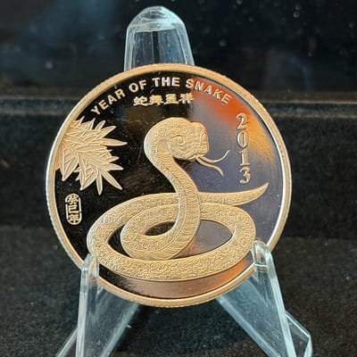 2013 Year of the Snake Proof like Round
