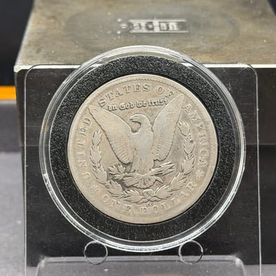 1880 CC Morgan Silver Dollar ~ Great Book Filler - additional view