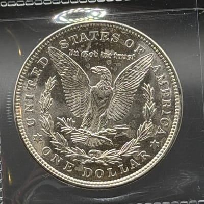 1921 Morgan Silver Dollar - Exact coin - additional view