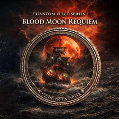 Phantom Fleet - BLOOD MOON REQUIEM 1/10 Oz Silver