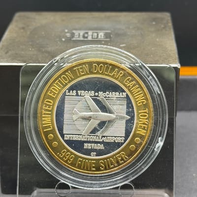 Casino Silver Strike 0.6oz ~ McCarran Seven Eleven - additional view