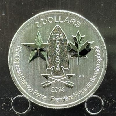 2014 RCM 1/2oz Silver Special Force Round