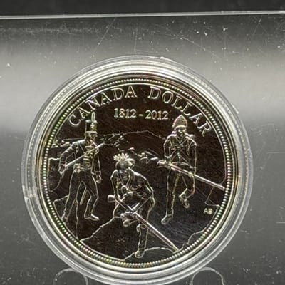 2012 Canada Dollar with OGP 23.17g Silver