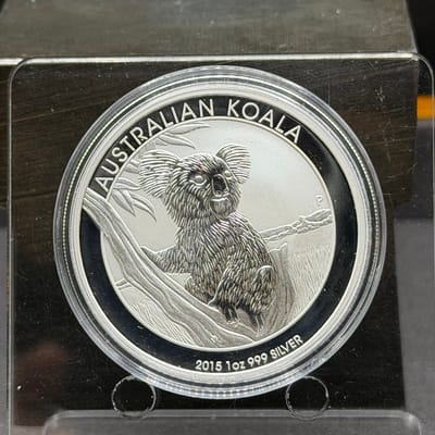 2015 Australia Perth Mint Koala 1oz Silver Coin 