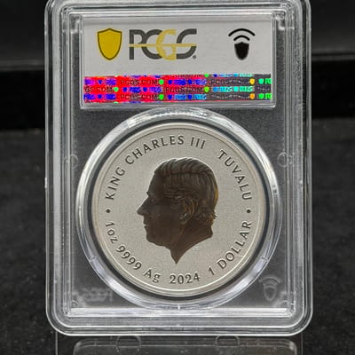 2024 1 oz Silver Teenage Mutant Ninja Turtles MS70 - additional view