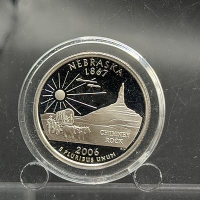Nebraska Silver State Quarter ~ 0.18oz