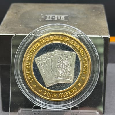 Casino Silver Strike 0.6oz ~ Four Queens Casino