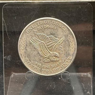 NEAR SPOT Silver 1oz 999 US Assay Trade Unit
