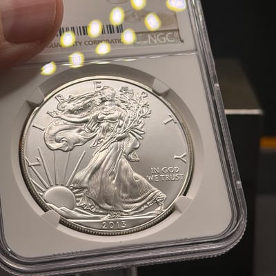 2013 American Silver Eagle 1oz Silver NGC MS69 - additional view