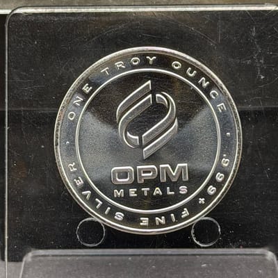 OPM 1oz .999 Fine Silver Round