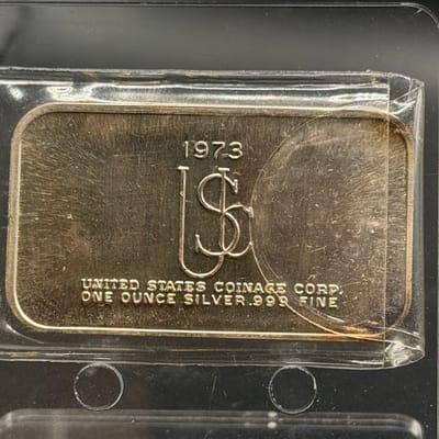 Vintage 1973 USC 1 oz Washington crossing Deleware - additional view