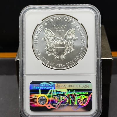 American Silver Eagle 2014 NGC MS69 - additional view