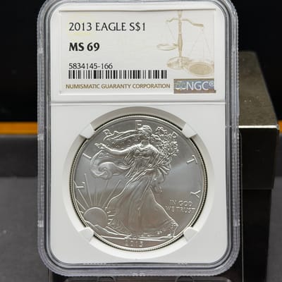 American Silver Eagle 2013 NGC MS69