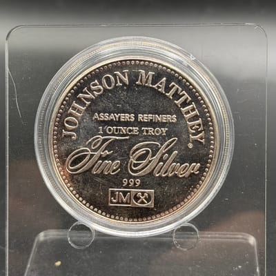 Johnson Matthey JM Right to Bear Arms 1oz Round - additional view