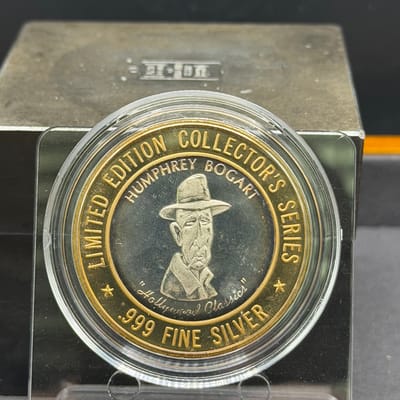 Casino Silver Strike 0.6oz ~ Humphrey Bogart Grand