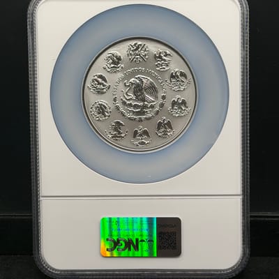 2024 Mexico Silver Libertad Reverse Proof 5 oz NGC - additional view
