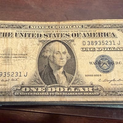 1935 Silver Certificate - Random Draw