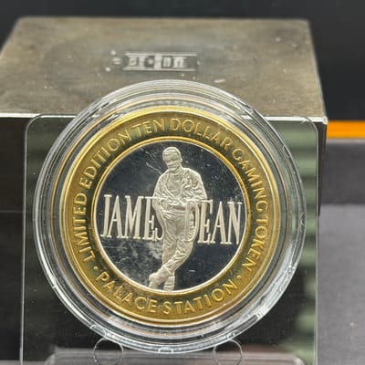 Casino Silver Strike 0.6oz ~ James Dean Palace Cas