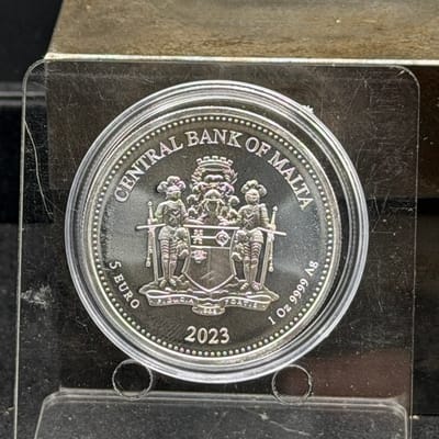 Near Spot: The First Moon Landing 1oz 2023 Malta - additional view