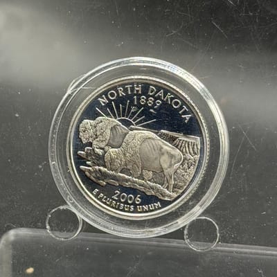 North Dakota Silver State Quarter ~ 0.18oz
