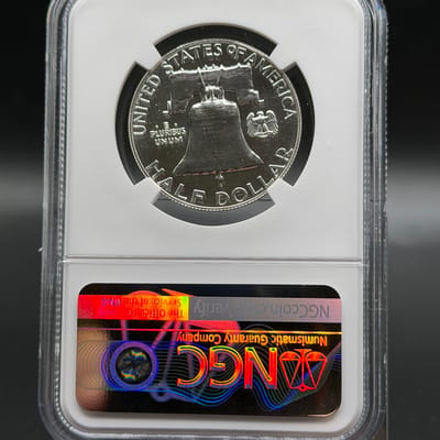1962 Proof Franklin Half Dollar NGC PF67 - additional view