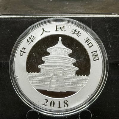 2018 Panda Silver Coin in Capsule ~ 30g - additional view