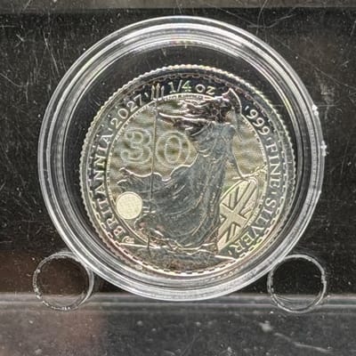 2027 Britain Britannia 1/4oz .999 Silver