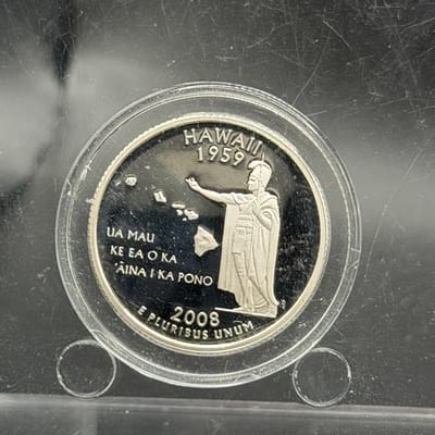 Hawaii Silver State Quarter ~ 0.18oz