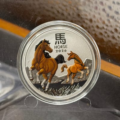 2026 Year of the Horse 1/2oz Colorized